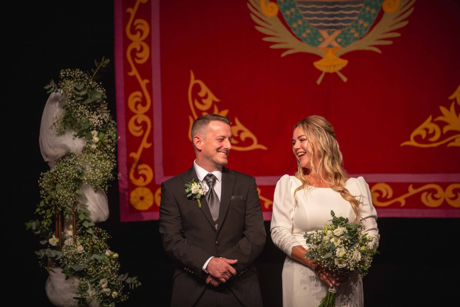 boda en el Centro Torrente Ballester de Ferrol