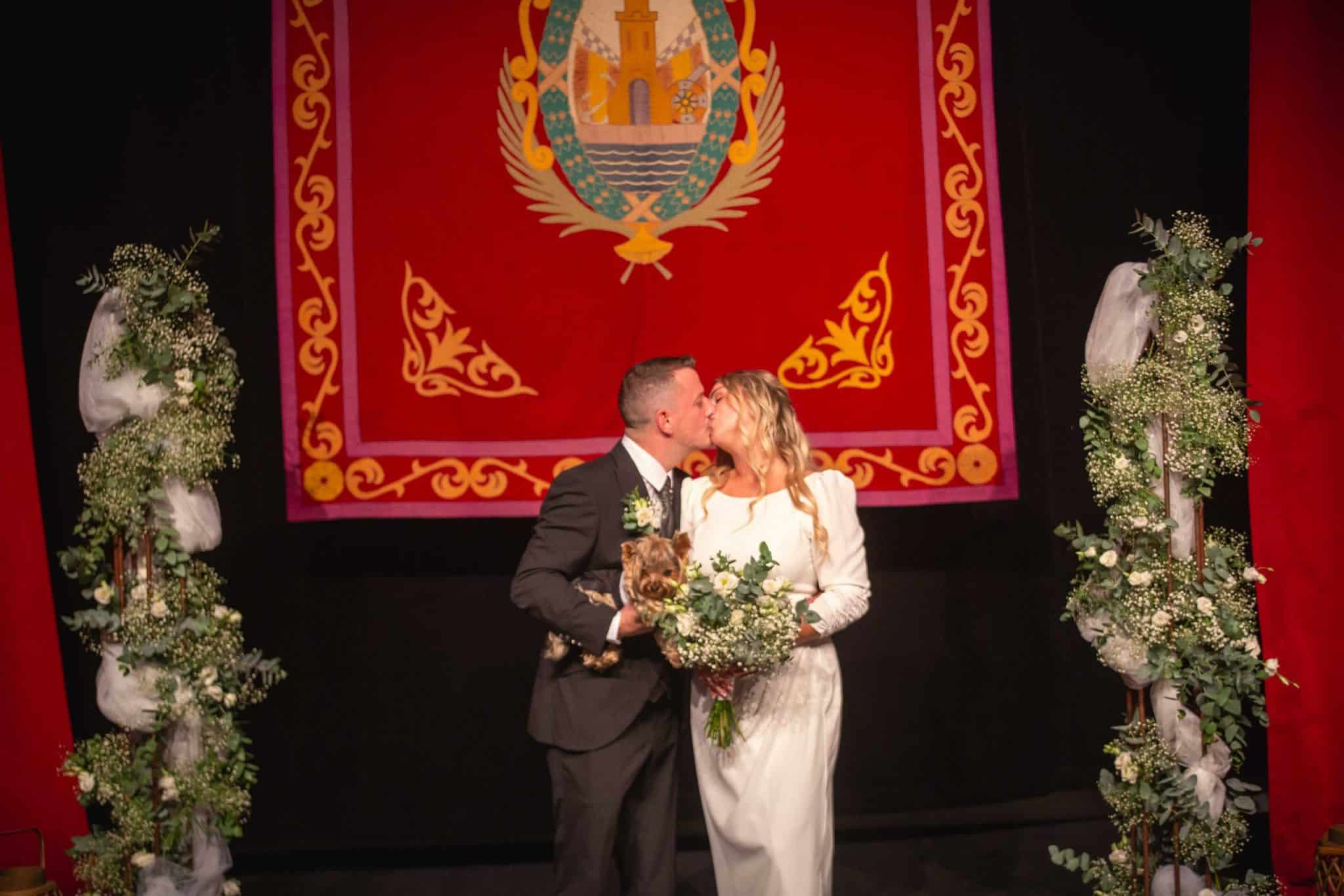boda en el Centro Torrente Ballester de Ferrol