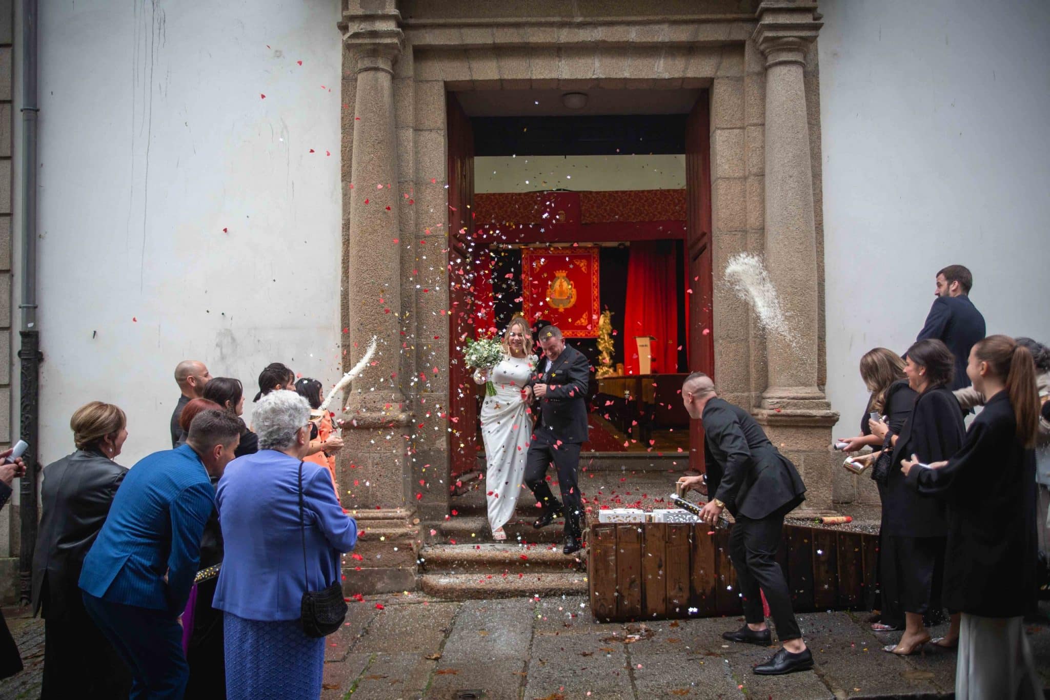 boda en el Centro Torrente Ballester de Ferrol