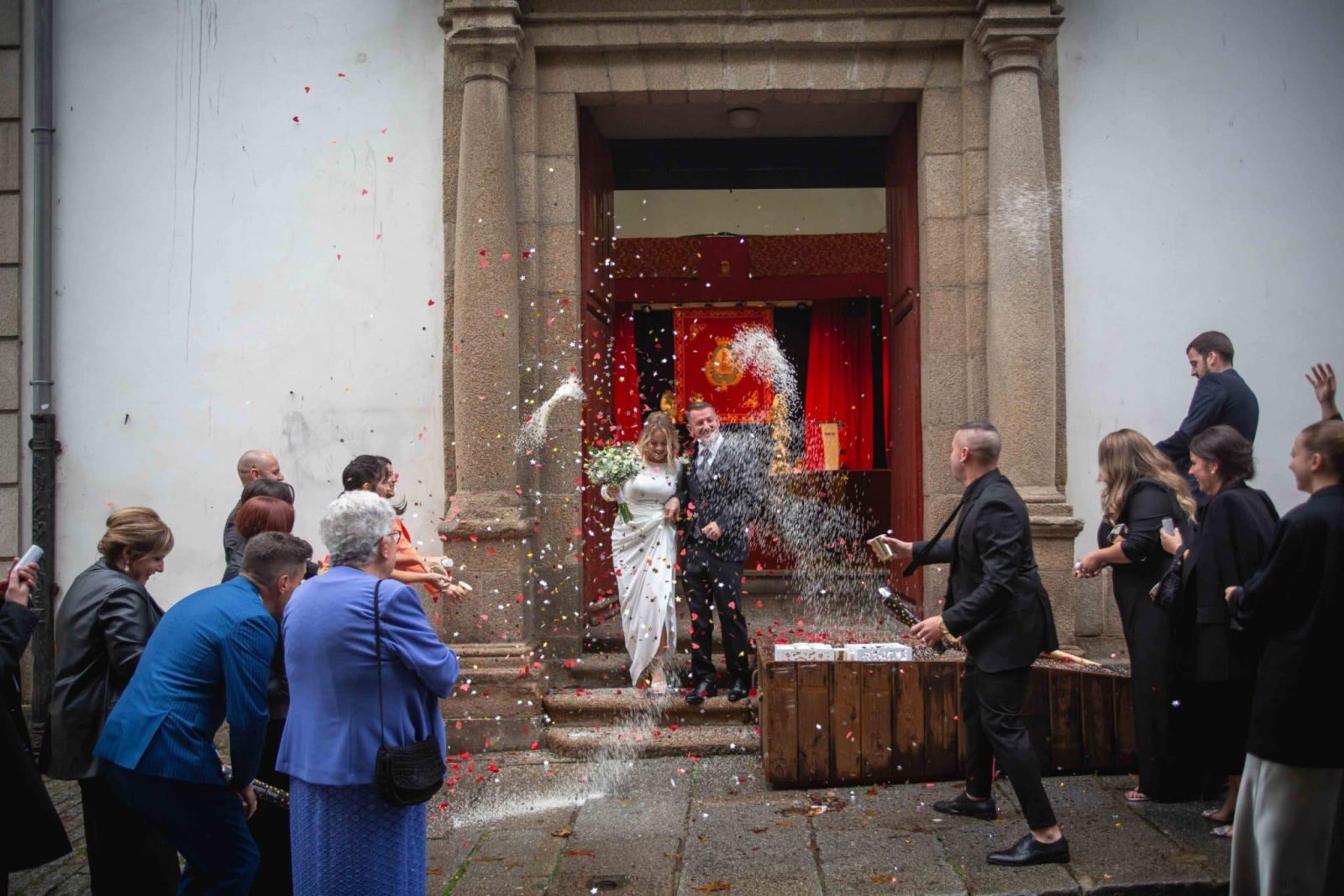 boda en el Centro Torrente Ballester de Ferrol