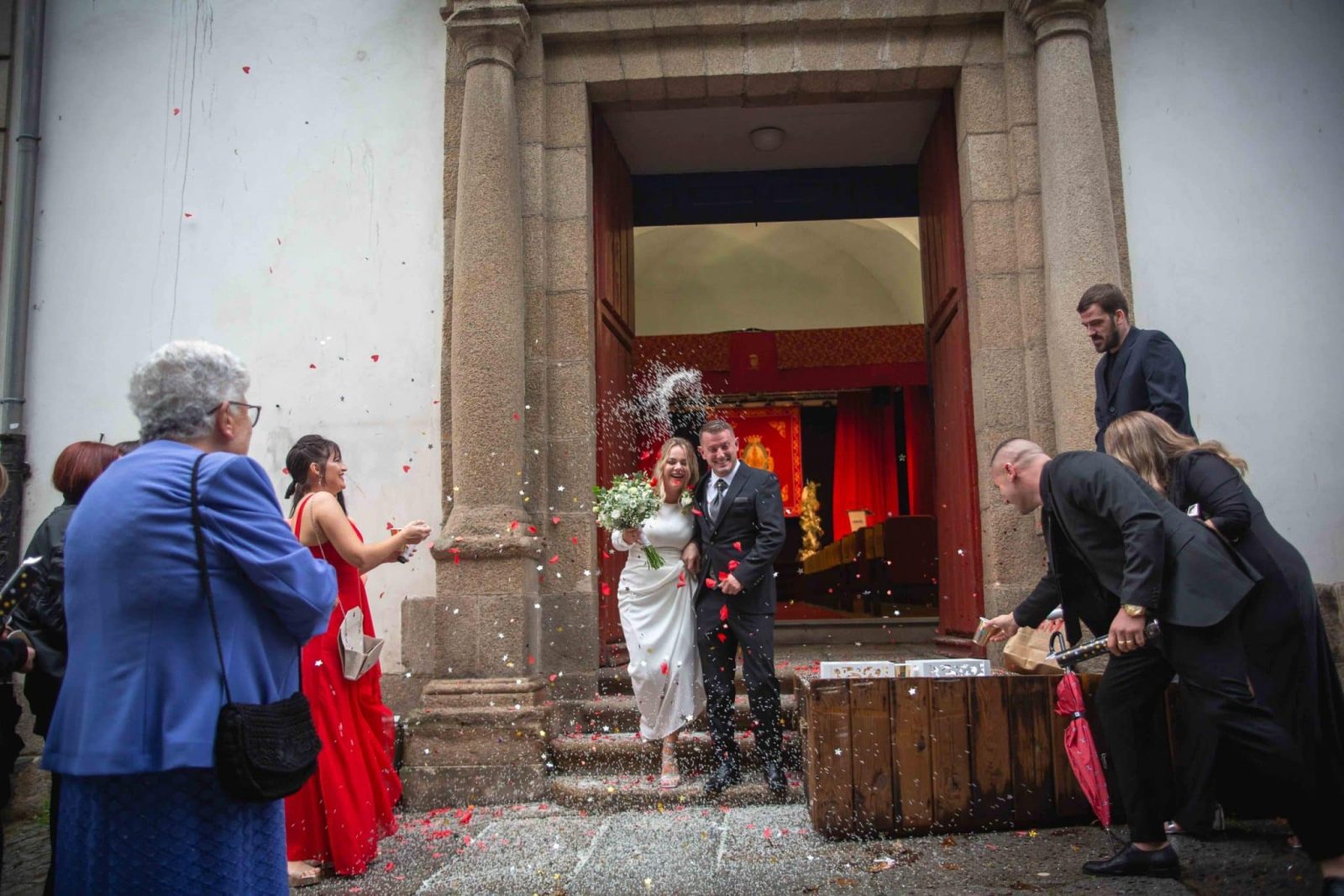 boda en el Centro Torrente Ballester de Ferrol