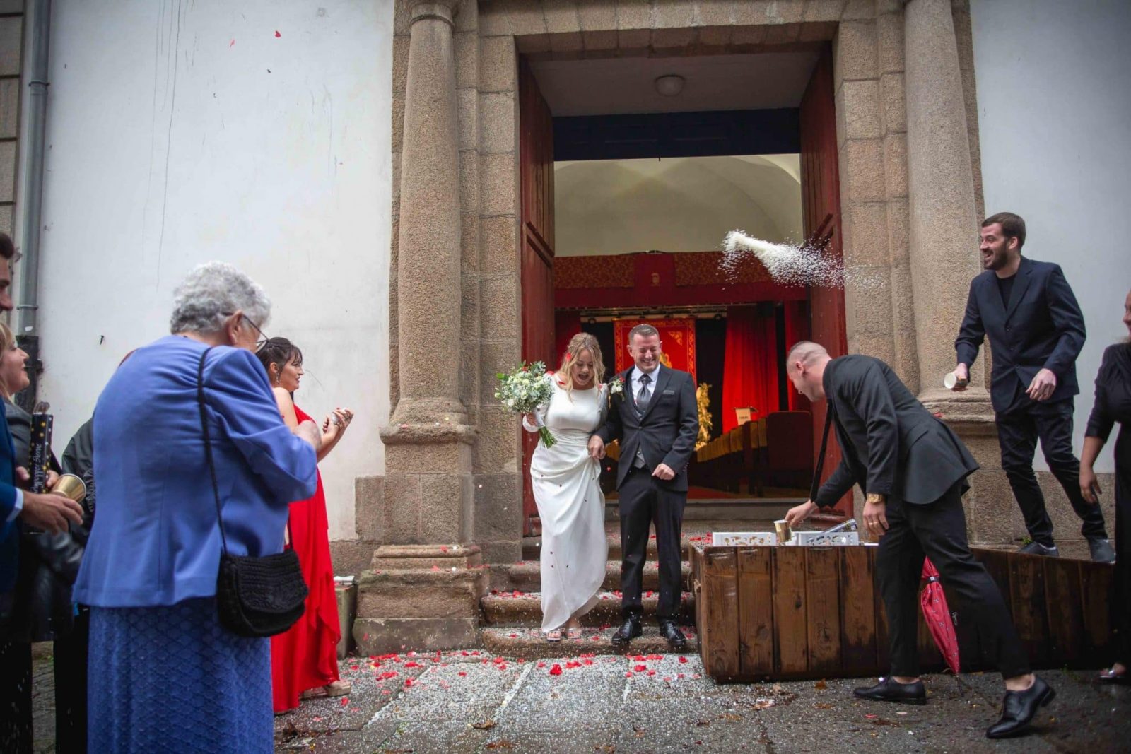 boda en el Centro Torrente Ballester de Ferrol