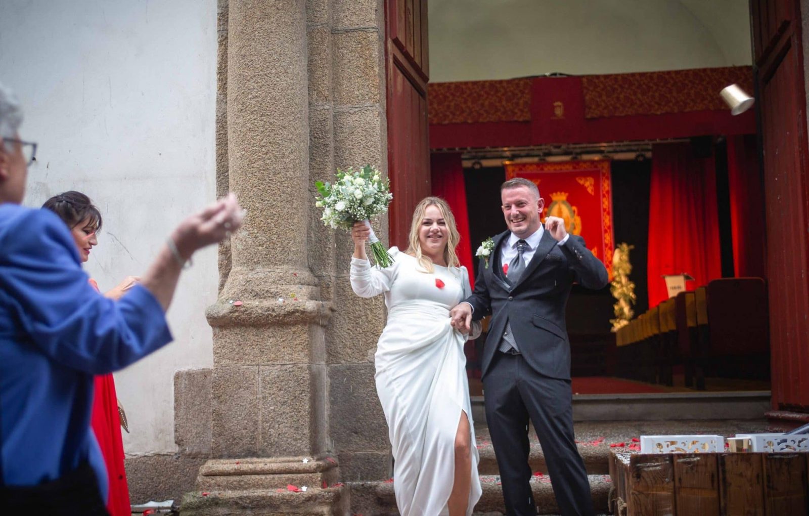 boda en el Centro Torrente Ballester de Ferrol