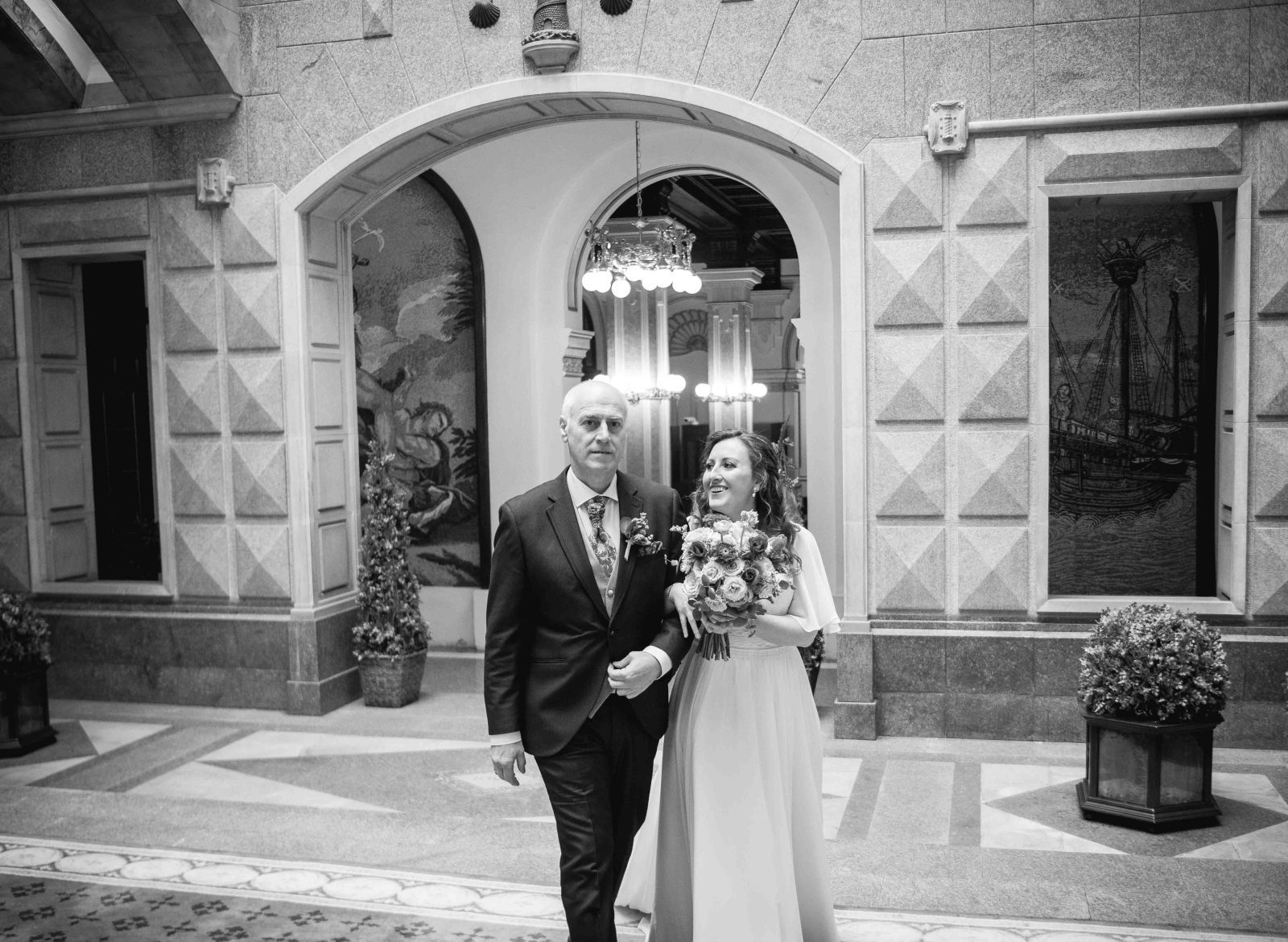 Boda en A Coruña en Maria Pita Ayuntamiento 2024