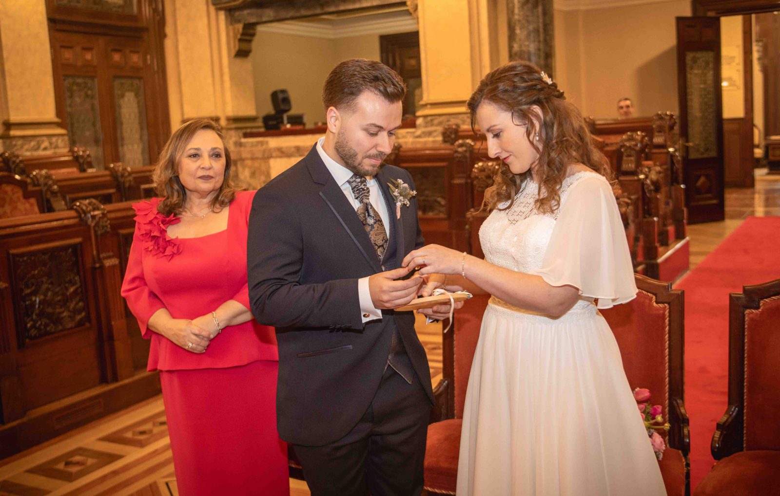 Boda en A Coruña en Maria Pita Ayuntamiento 2024