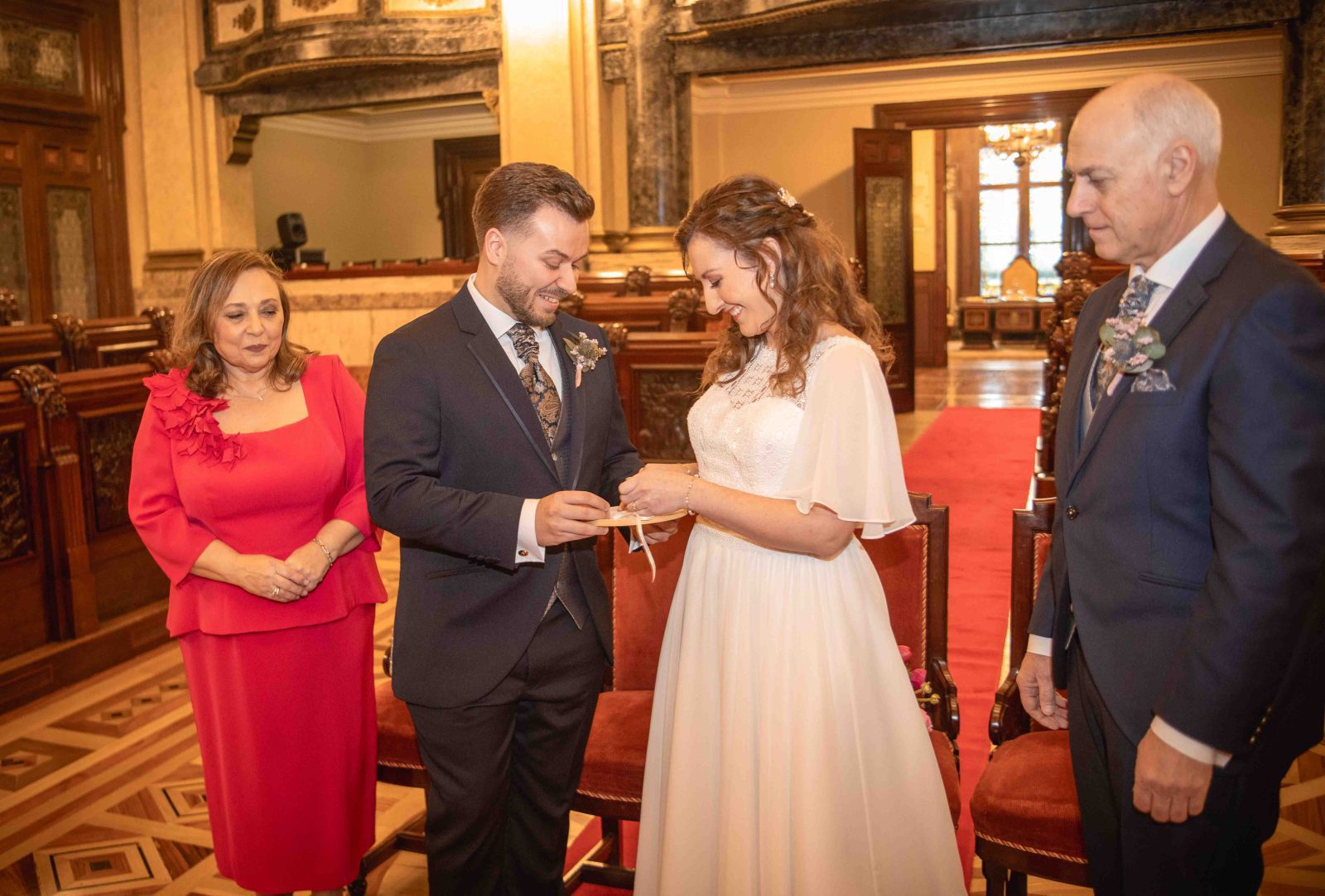 Boda en A Coruña en Maria Pita Ayuntamiento 2024