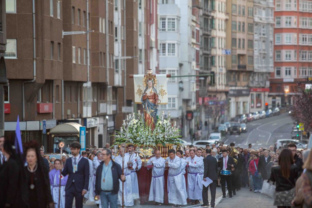 procesiones de Semana Santa en A Coruña para el año 2024