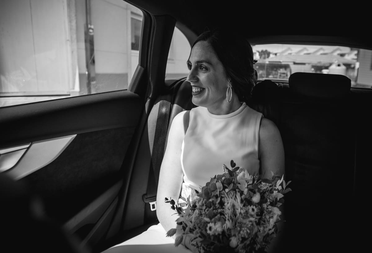 Boda en el Juzgado de Paz de Ares (A Coruña) y en la Casa de la Tía Julita