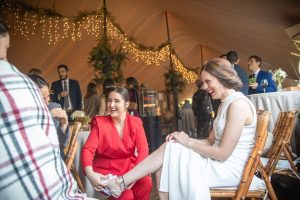 Boda en el Juzgado de Paz de Ares (A Coruña) y en la Casa de la Tía Julita