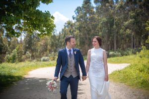 Boda en el Juzgado de Paz de Ares (A Coruña) y en la Casa de la Tía Julita