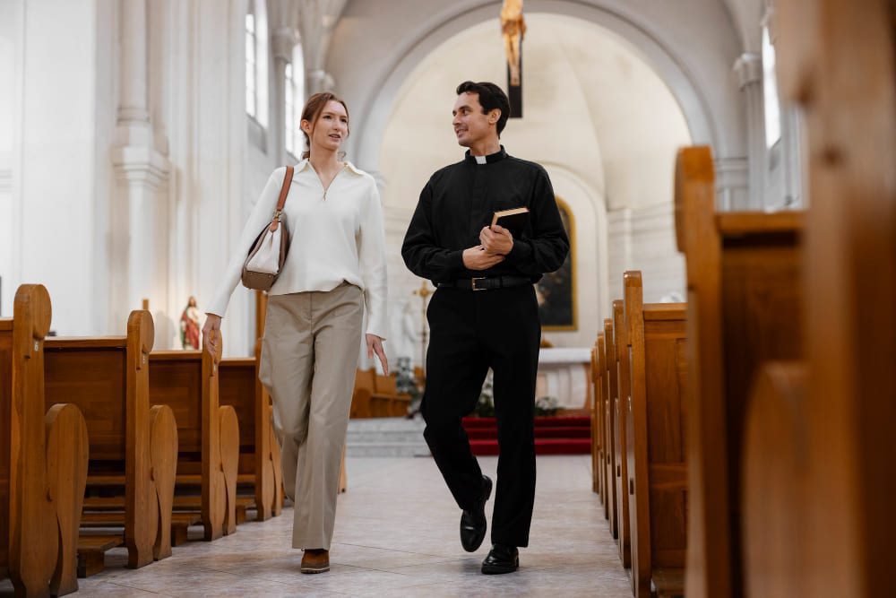 Los ateos se casan en una iglesia o ceremonia civil