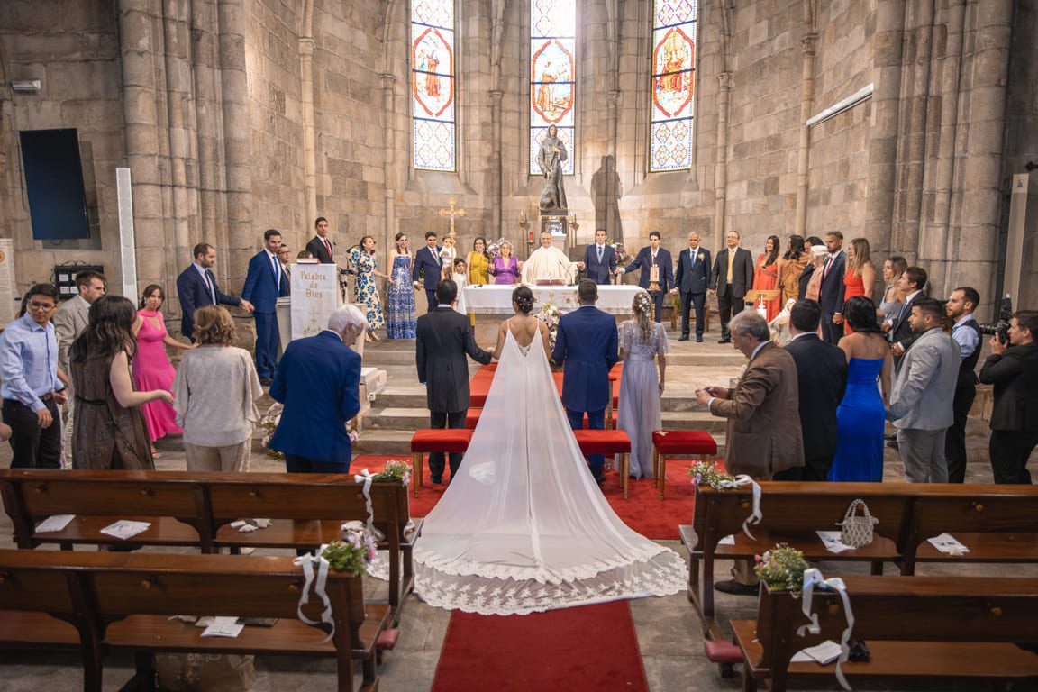 Boda en la Iglesia de los Franciscanos en La Coruña