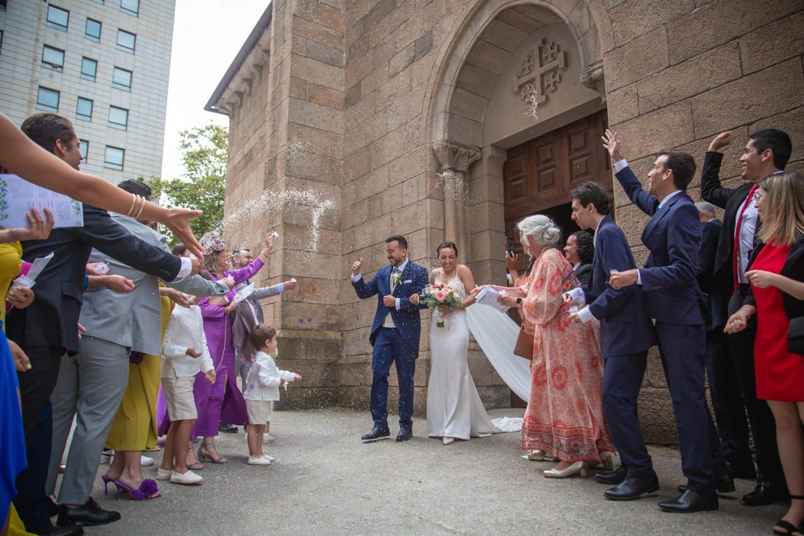 Boda en la Iglesia de los Franciscanos en La Coruña