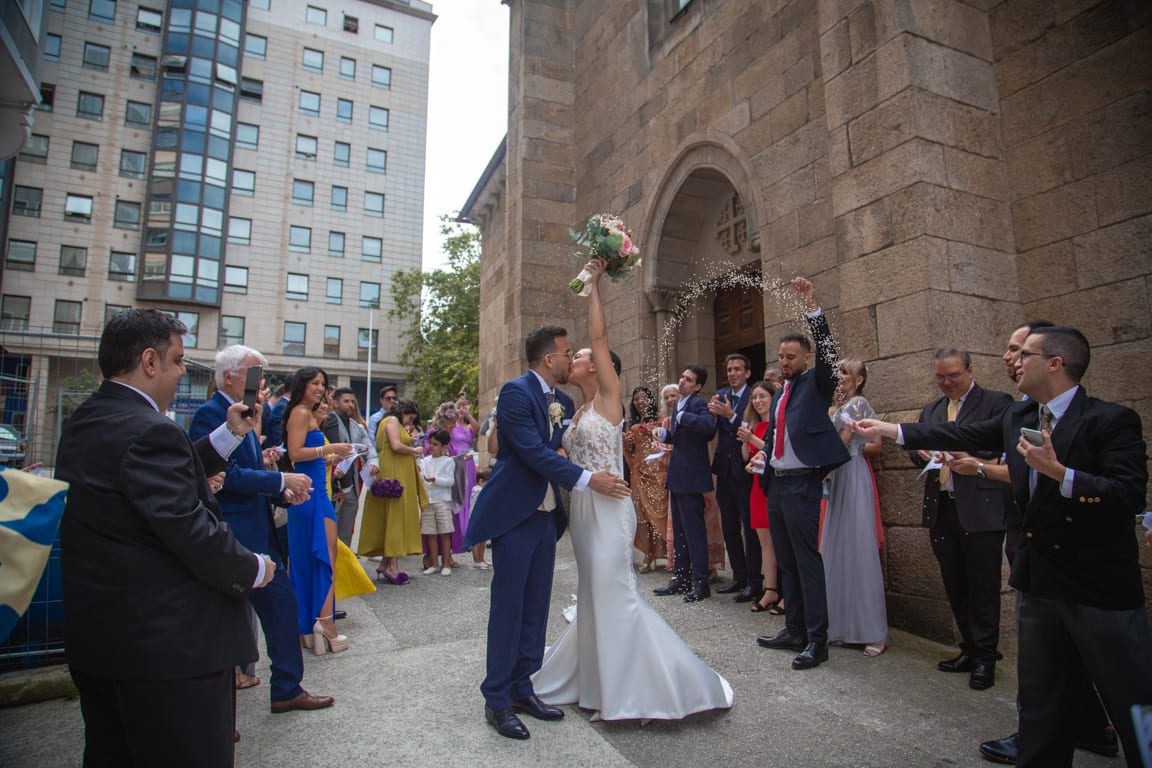 Boda en la Iglesia de los Franciscanos en La Coruña