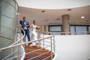 Una boda en el Hotel Attica 21 en La Coruña.