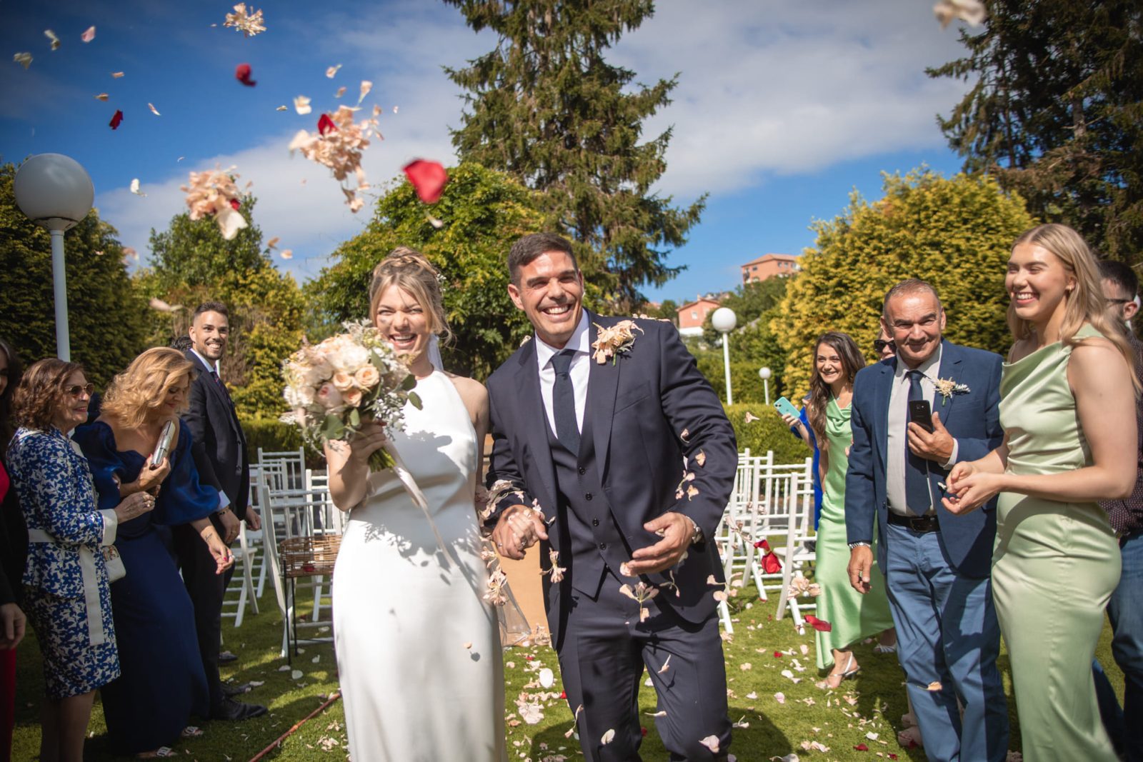 Fotografías de una boda en Finca el Cenador en Cambre (A Coruña).