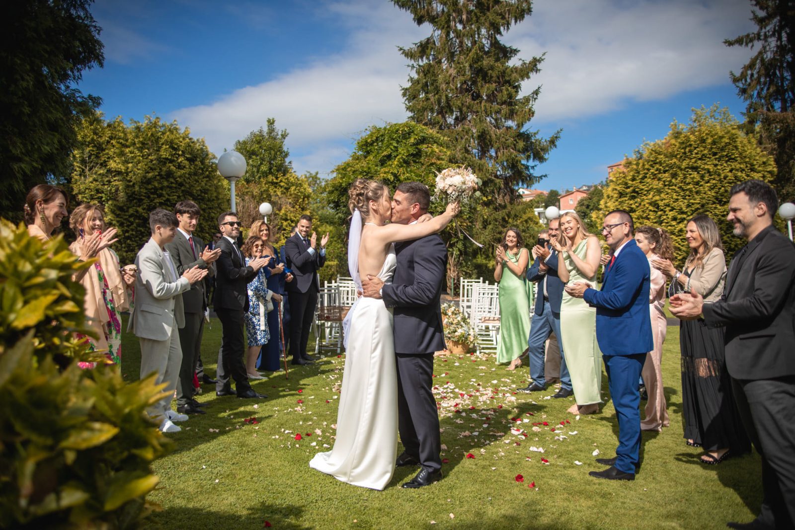 Fotografías de una boda en Finca el Cenador en Cambre (A Coruña).