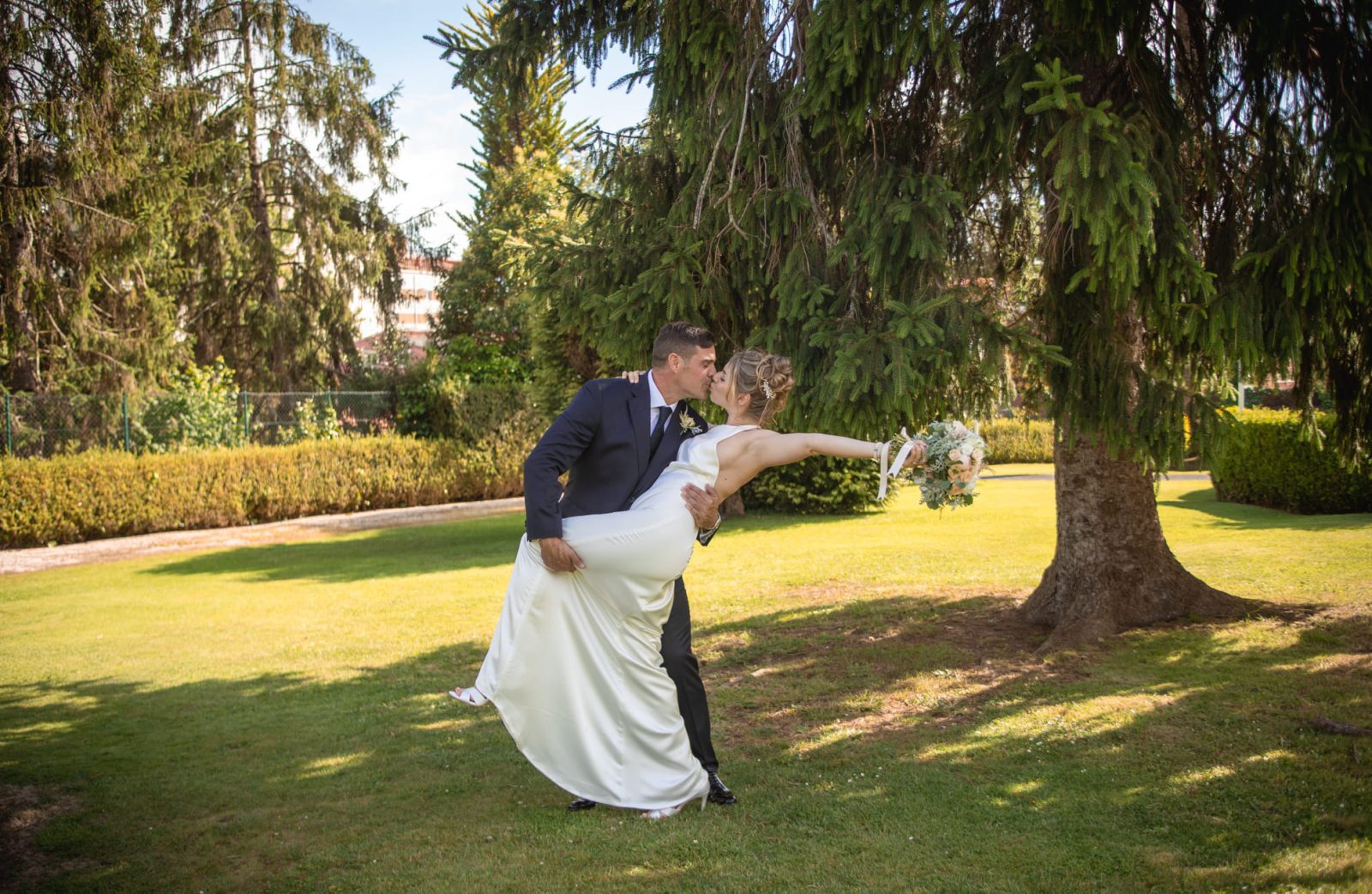Fotografías de una boda en Finca el Cenador en Cambre (A Coruña).
