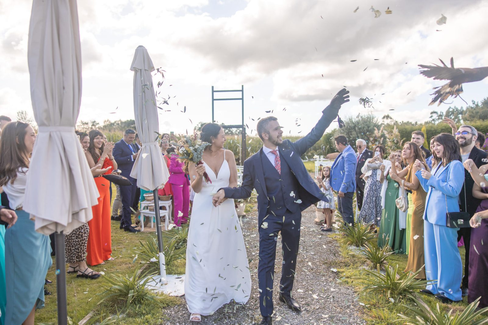 La boda en el restaurante A Taberna en Montemaior (A Laracha), de A&R, fue un evento lleno de belleza y emoción.