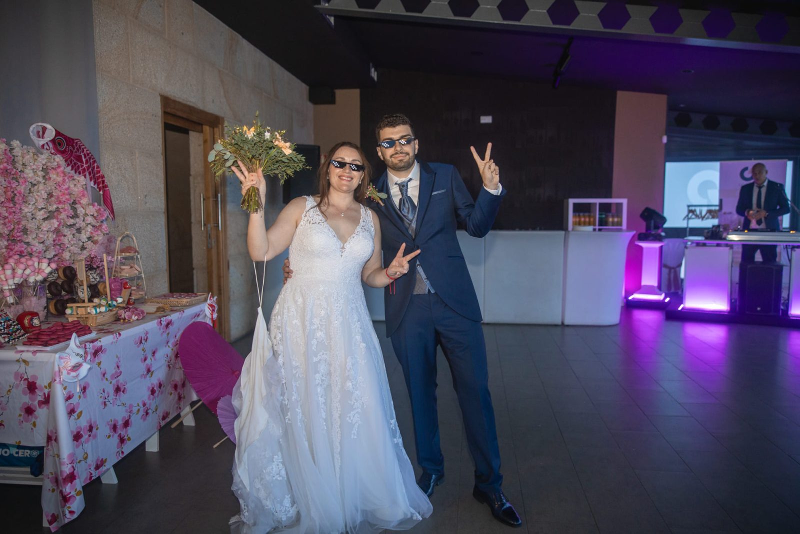 La boda en el restaurante Costa Caión, de D&E, ubicado en A Coruña, fue una celebración extraordinaria llena de momentos inolvidables.
