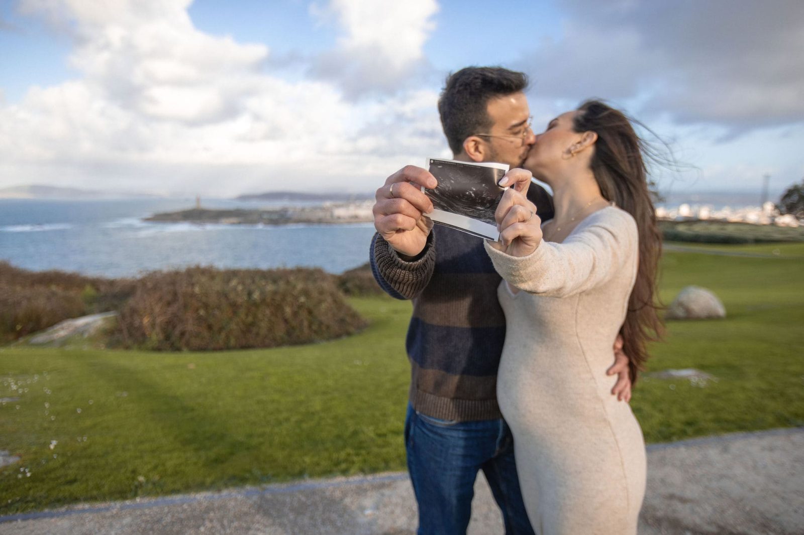 Sesión de fotos de embarazo Coruña