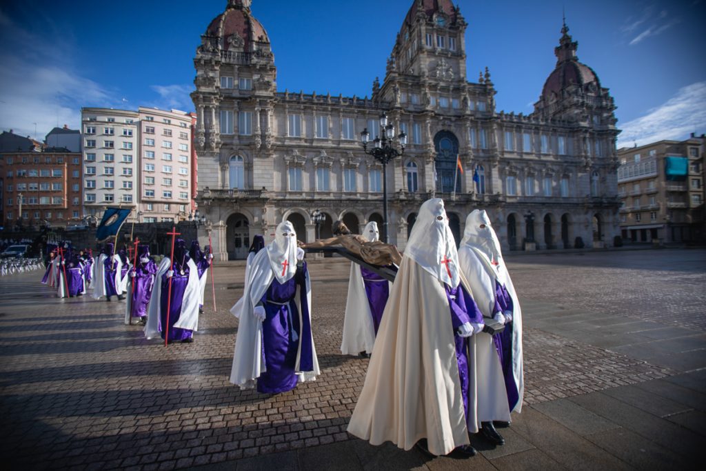 Os presentamos los horarios de las procesiones de Semana Santa en la ciudad de A Coruña
