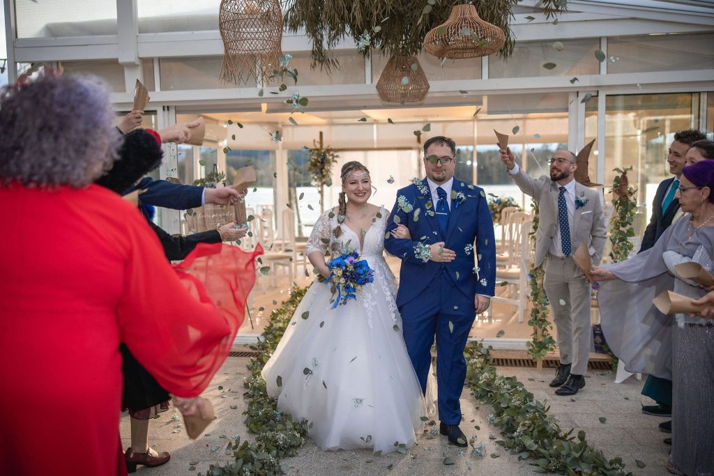 Boda en el Pantano de Coruña