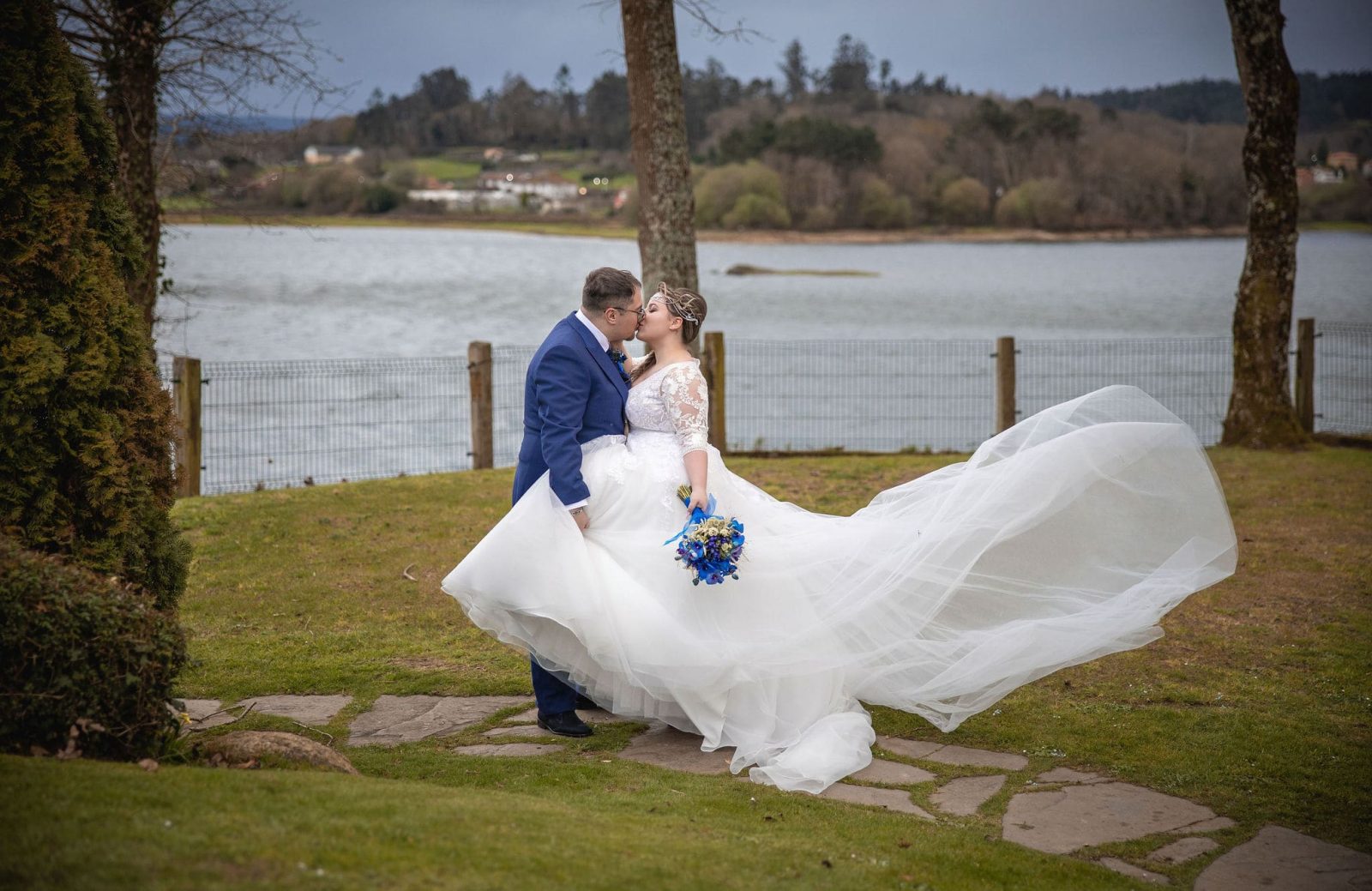 Boda en el Pantano de Coruña