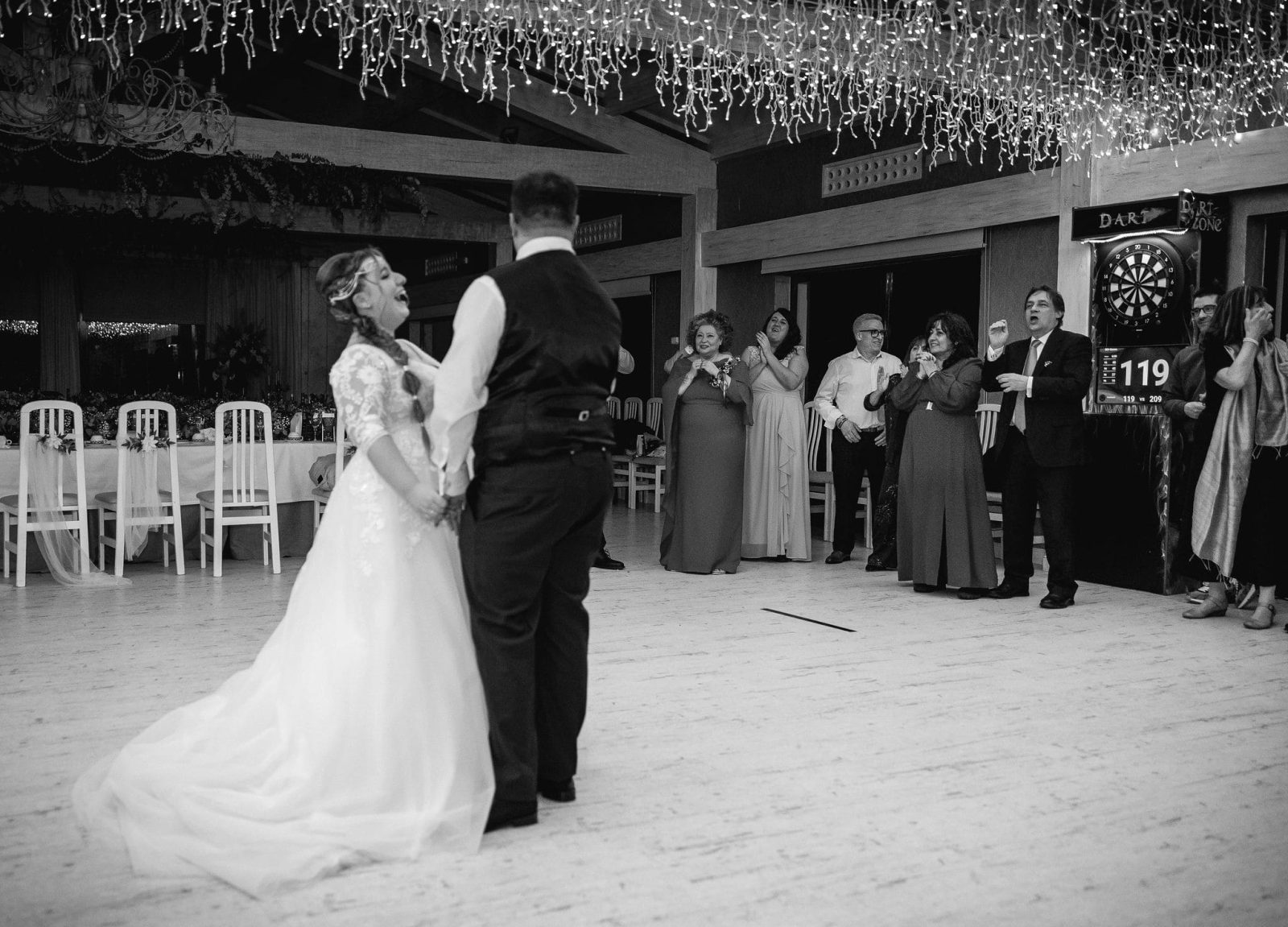 Boda en el Pantano de Coruña
