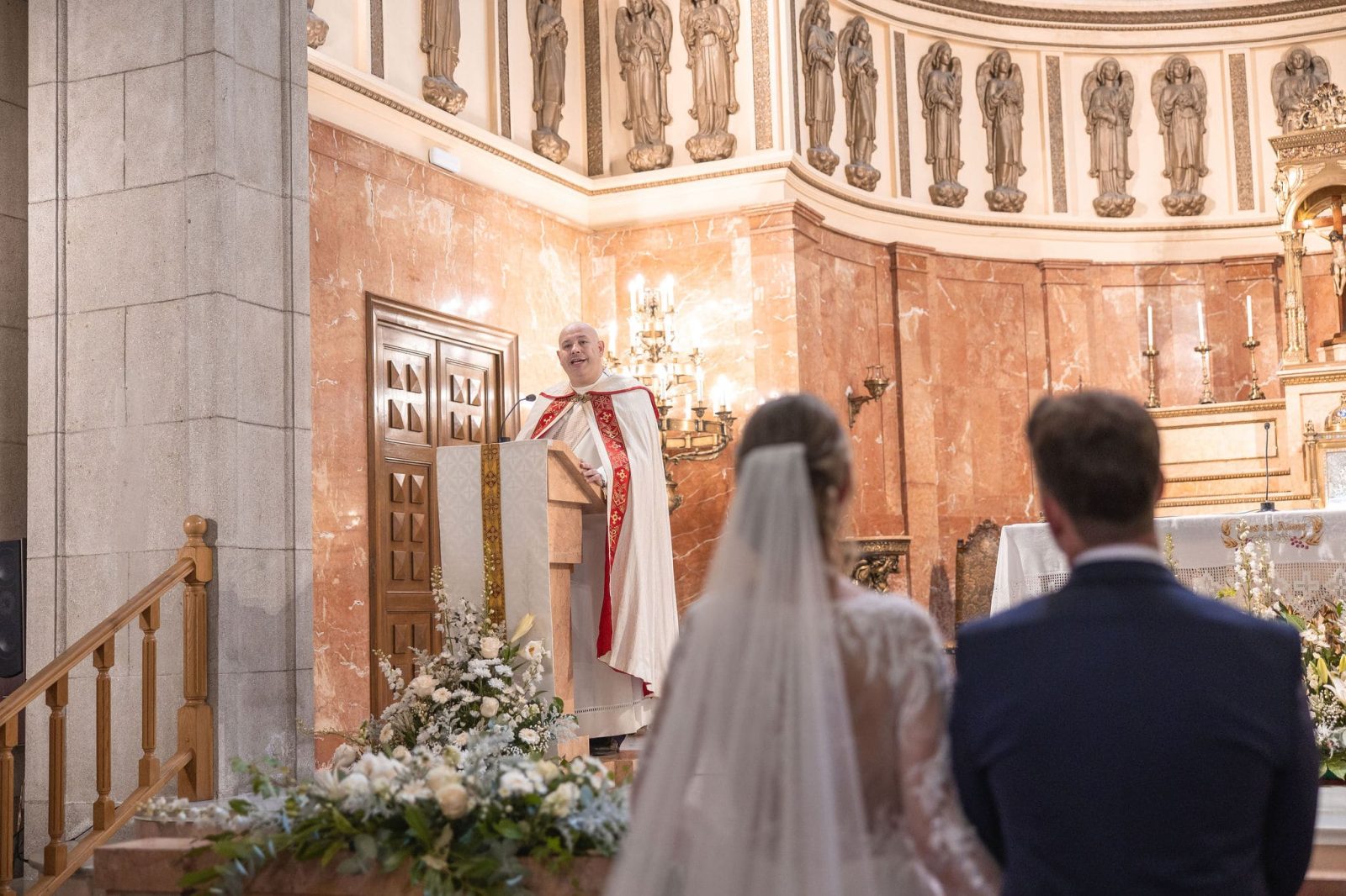 Boda en Iglesia de las Esclavas en Coruña