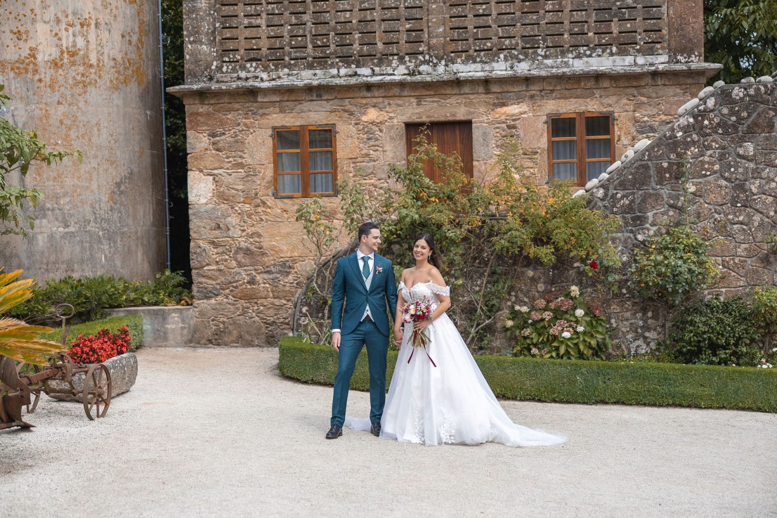 boda en Pazo de Montesclaros en Coruña