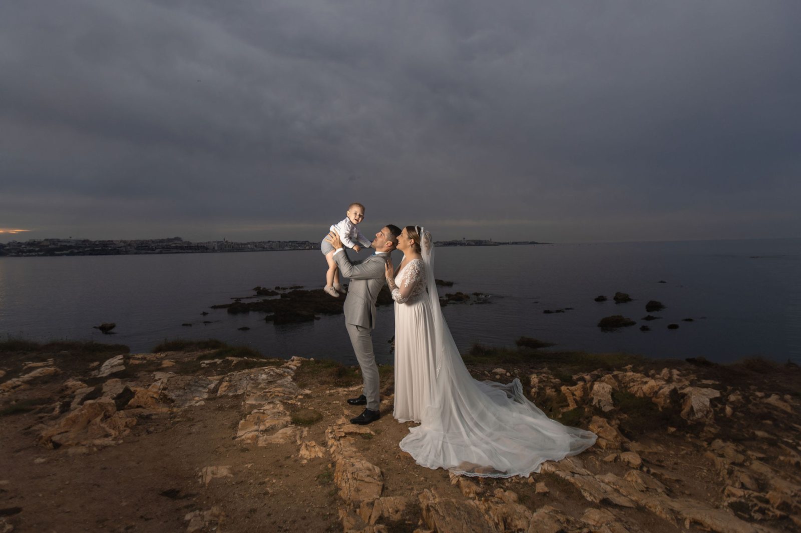 La postboda en Castillo de Santa Cruz en Coruña, de L&F, fue una de esas sesiones que se quedan grabadas para siempre.
